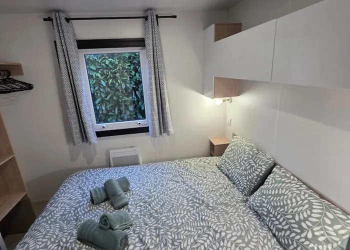 Campsite Houlgate-206- Mobilhome Premium 6 Personnes 5 Etoiles - Sejour Normandie - Paris Eure Gestion Houlgate