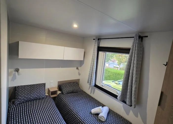 Houlgate-206- Mobilhome Premium 6 Personnes 5 Etoiles - Sejour Normandie - Paris Eure Gestion Campsite Houlgate